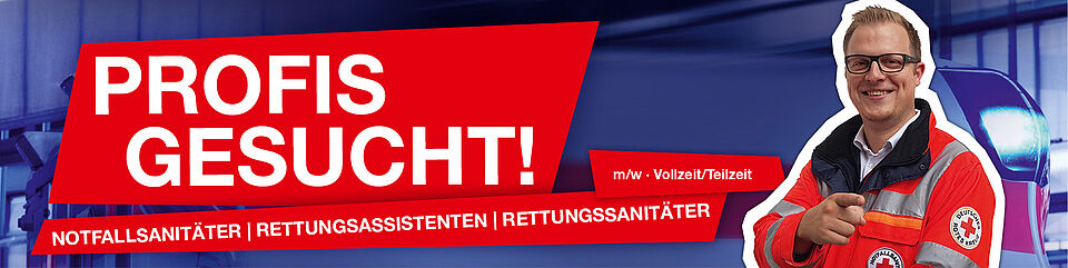 Flyer: Profis gesucht - Jobangebote